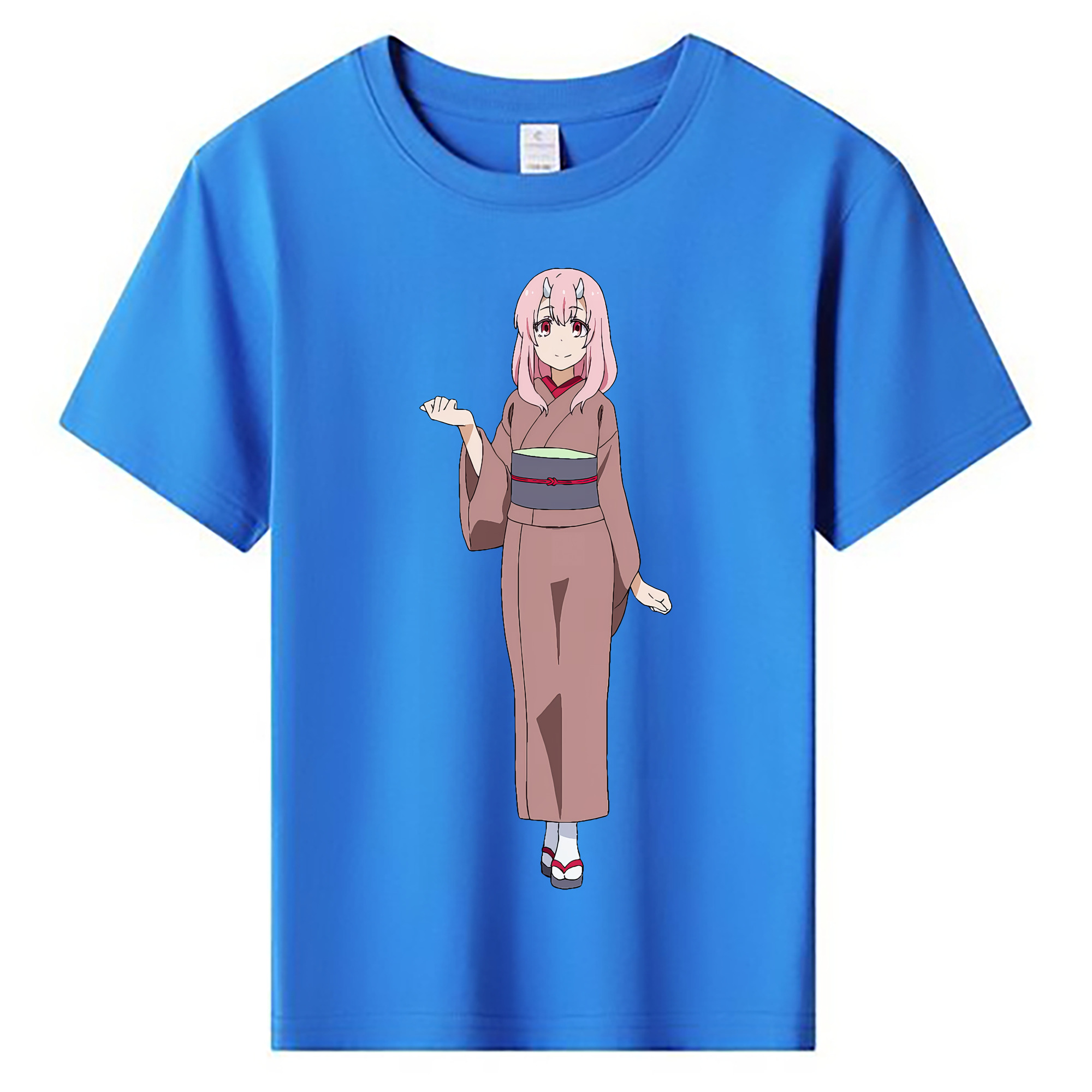 （画像用） 転スラ Regarding Reincarnated to Slime 綿100％キッズTシャツ（フロントプリント）